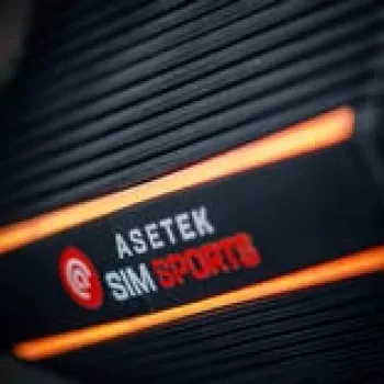 Asetek SimSports Invicta Formula volante - preto + The Invicta Wheelbase (27 Nm)