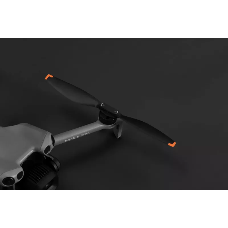 Hélices DJI Mini 5 Pro preto laranja 2 unidades