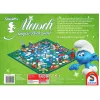 Schmidt Spiele Die Schlümpfe, jogo de tabuleiro clássico Mensch-ärgere-dich-nicht