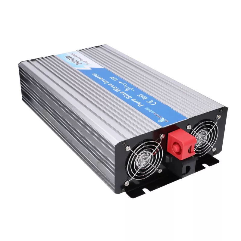 Extralink OPIP-2000W | Conversor de tensão | Automóvel 12V, 2000W onda sinusoidal pura