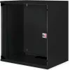 Armário de rede de parede ROLINE 19 inch 12U, 540x400 mm, kit base, preto