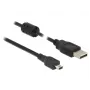 Cabo USB DeLOCK 1,5 m USB 2.0-A Mini-B 84913