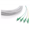 Cabo drop FTTH DIGITUS DK-3904LCA-50-1 monomodo 4 fibras 4 LC/APC 50 m