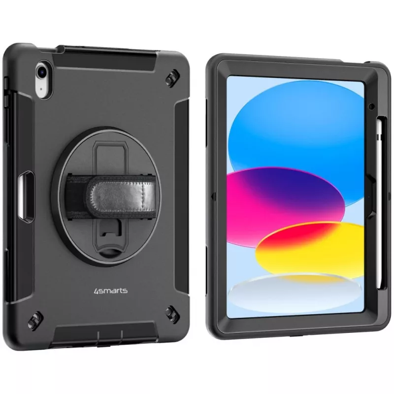 Capa 4smarts Rugged Case Grip iPad 10,9 27,7 cm preto