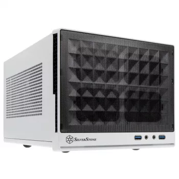 Caixa de PC Silverstone SG13 Mini Tower preto