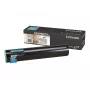 Lexmark - alta capacidade - ciano - original - cartucho de toner LCCP - para C935dn, 935dtn, 935dttn, 935hdn (0C930H2CG)