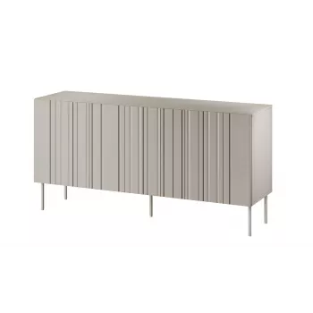 Cómoda cama meble ISLA 1505x400x750 mm, cashmere mate, aglomerado
