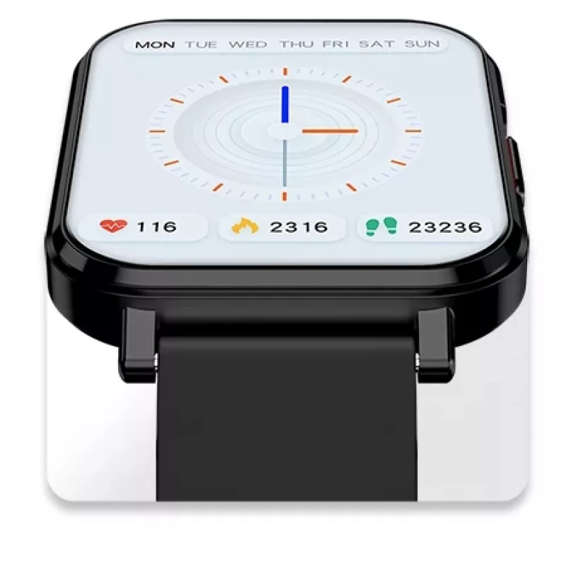 Smartwatch myPhone Watch LS preto 1,85 polegadas IPS
