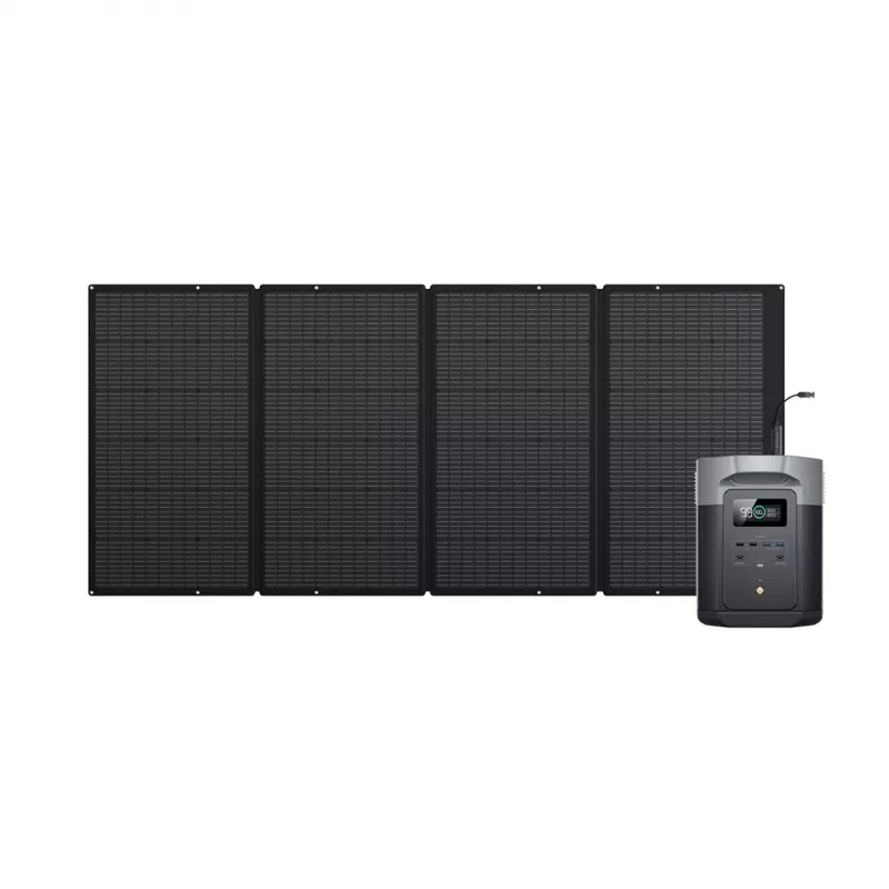EcoFlow DELTA 2 Max estação de energia portátil fosfato de ferro-lítio (LiFePO4) 2400 W 23 kg