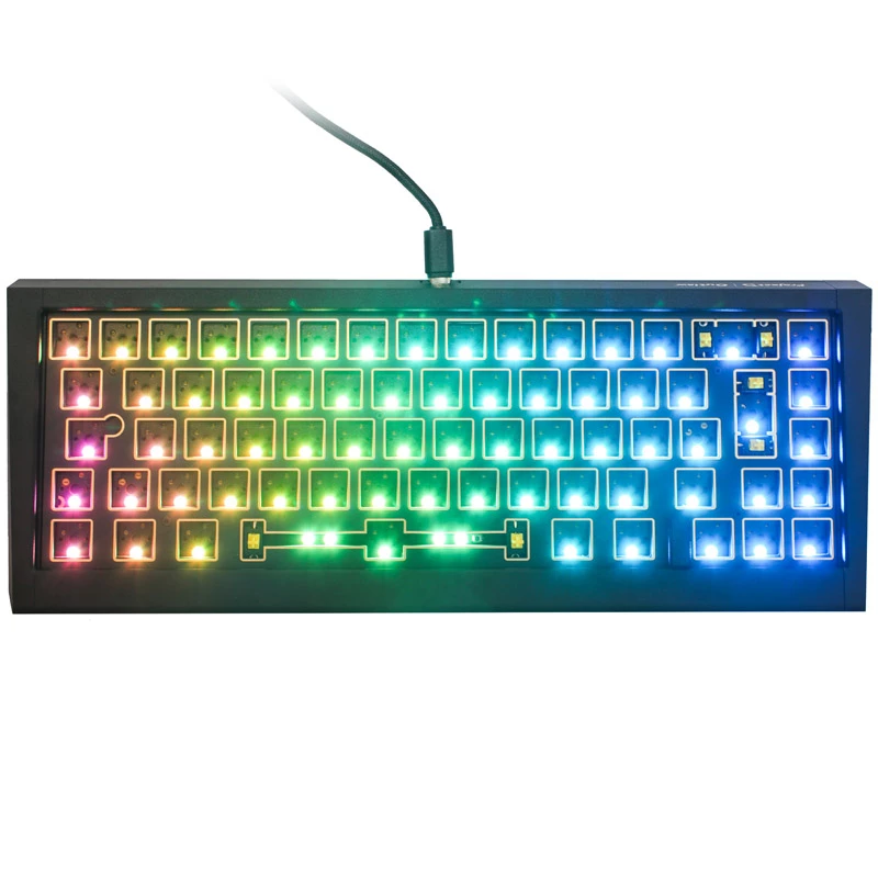 Teclado Ducky Outlaw 65 Universal USB preto
