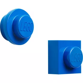 Conjunto de ímanes Room Copenhagen LEGO azul 40101731 — ímanes decorativos compatíveis com LEGO