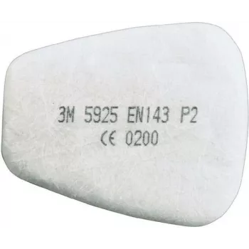 Filtro de partículas 3M 5925 P2 – filtro respiratório substituível para máscaras 3M reutilizáveis