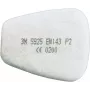 Filtro de partículas 3M 5925 P2 – filtro respiratório substituível para máscaras 3M reutilizáveis