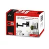 Suporte para TV LCD/LED 10-27 15KG AR-82 ajuste vertical/horizontal 28cm