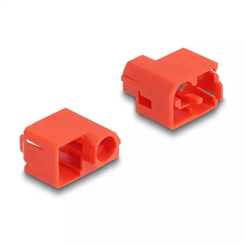 Bloqueador de portas DeLOCK 20929 RJ45 10 unid. vermelho