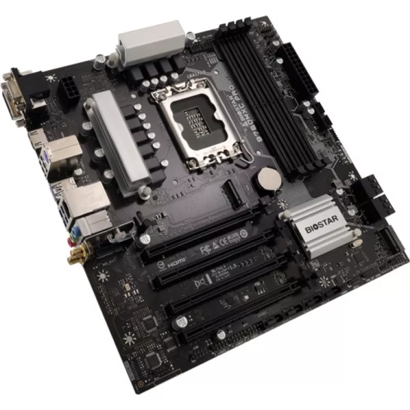 Placa-mãe Biostar B760MXC PRO B760 S1700 mATX DDR5