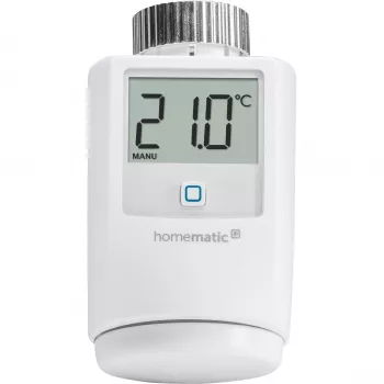 eQ-3 AG Homematic IP HMIP-eTRV, RF, 868,3 MHz, Branco, M30 x 1,5, IP20, Digital