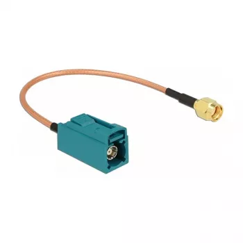 Cabo coaxial DeLOCK 89664 0,2 m FAKRA Z RP-SMA