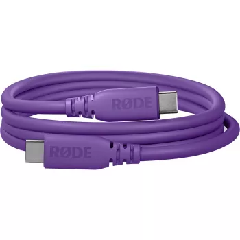 Cabo USB-C para USB-C Rode SC27-PU USB 3.2 Gen1, roxo (2m, PD)