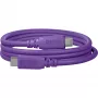 Cabo USB-C para USB-C Rode SC27-PU USB 3.2 Gen1, roxo (2m, PD)