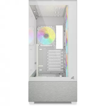 Caixa de computador Sharkoon AK7 ARGB ATX branca
