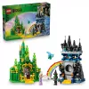 Conjunto LEGO Wicked 75689 — conjunto de brincar Cidade Esmeralda e Castelo Kiamo Ko
