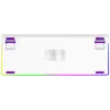 LORGAR KBP70TKLW, Teclado de gaming mecânico TKL sem fios Pro, branco, layout EN