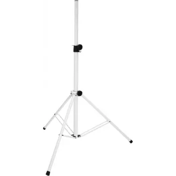 Suporte de coluna Omnitronic BS-2 altura ajustável, branco, modelo 60004165