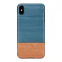Capa para smartphone man and wood para iPhone XS Max — Denim preto