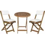 Conjunto de jardim Fieldmann FDZN 4003-T — 4 cadeiras e mesa, conjunto de exterior