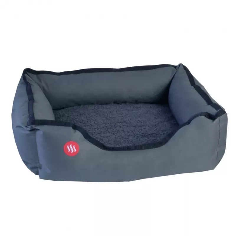 Cama aquecida Glovii GPETH para cães e gatos 580x450x180 mm, capa de poliéster, base antiderrapante