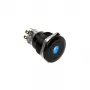Botão de pressão antivandalismo DimasTech 22 mm Blackline Dot RGB PD223