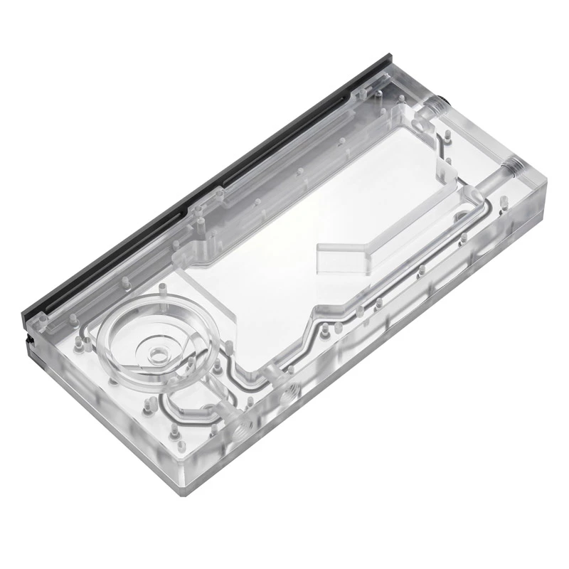 Reservatório Phanteks R260C – placa traseira em acrílico transparente para D5 ARGB-LED