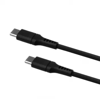 Cabo fixo USB-C para USB-C FIXED FIXDLS-CC2-BK — 2 m, 60 W
