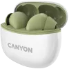 Auscultadores In-Ear CANYON TWS-5, Verde Bluetooth 5.3, controlo tátil, entrada de carregamento: USB-C