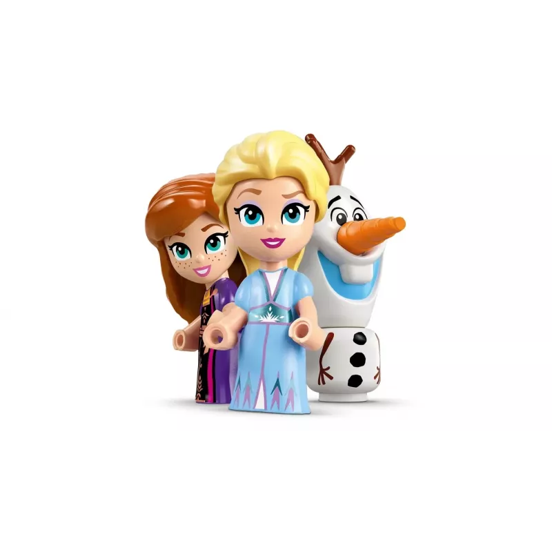 LEGO DISNEY 43278 Mini Castelo de Arendelle e Palácio de Gelo da Elsa