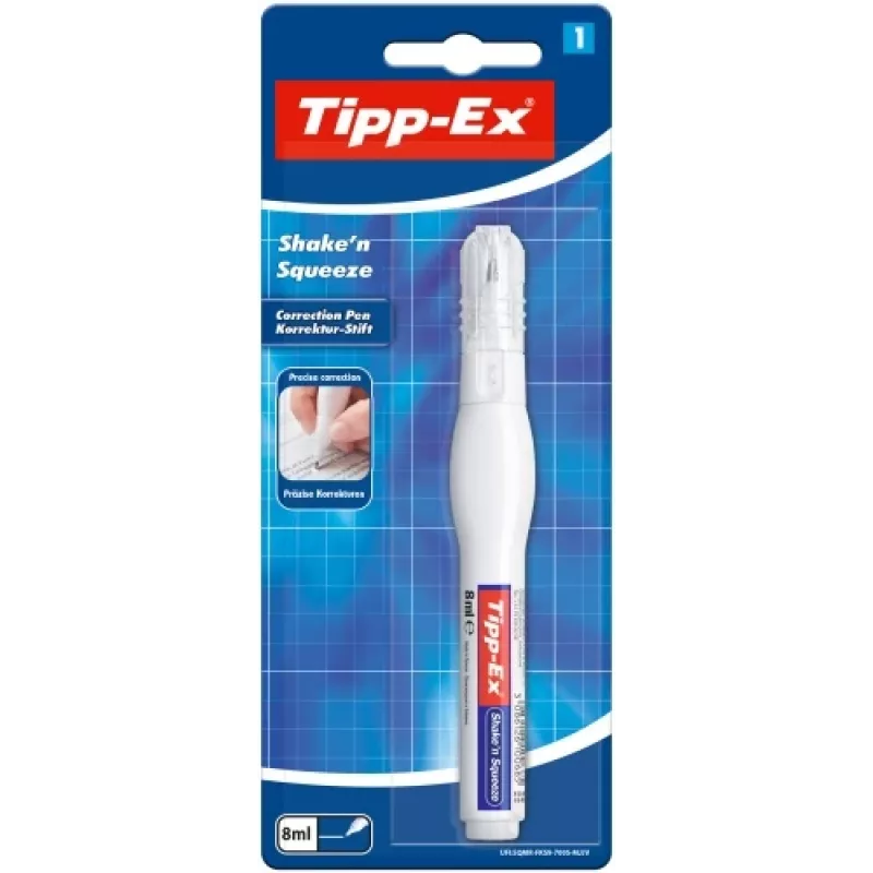BIC caneta corretora Tipp-Ex Shake'n' Squeeze 8 ml