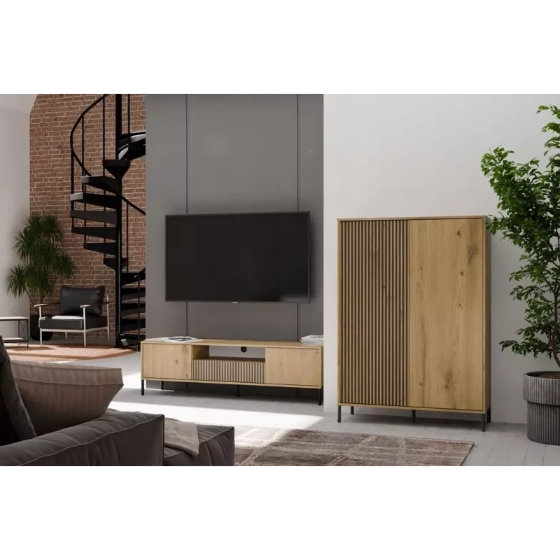 RTV KAMARO 160 fino/GŁ carvalho Artisan