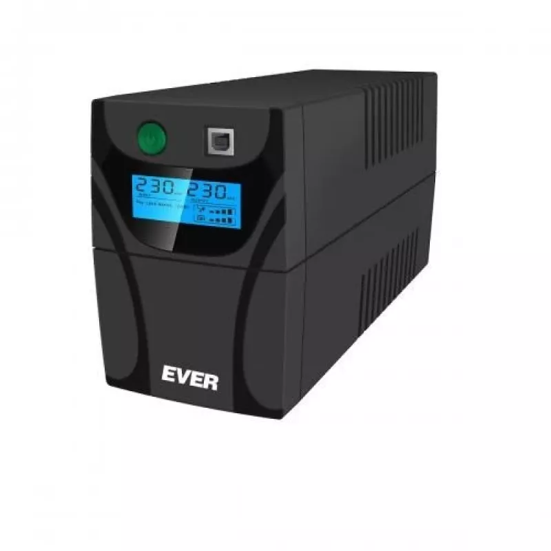 Ever EASYLINE 850 AVR USB Line-Interactive 0,85 kVA 480 W 2 saídas AC