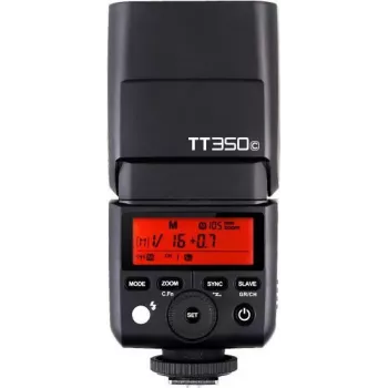 Flash escravo Godox TT350C preto