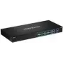 TRENDnet TPE BG182G - Switch - não gerido - 8 x 10/100/1000 (UPOE / 4PPoE) + 8 x 10/100/1000 (PoE+) + 2 x SFP - montagem em rack - UPOE / 4PPoE / PoE+ (440 W)