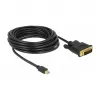 Adaptador de cabo de vídeo DeLOCK 83991 Mini DisplayPort para DVI-D 5 m