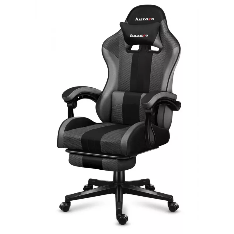 CADEIRA GAMING HUZARO FORCE 4.7 CINZENTA MESH