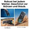 Altifalante Bluetooth robusto para exterior ANKER Soundcore Boom 3i preto IP68 50W BassUp 16h de reprodução espetáculo de luz TWS estéreo