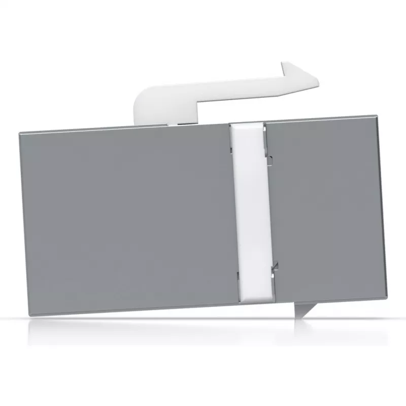 Acoplador Keystone Ubiquiti UACC-Keystone-Coupler-C6A plano aço inoxidável RJ-45