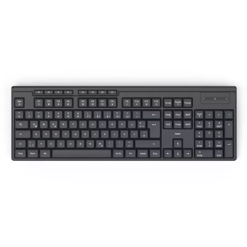 Teclado sem fios WK-200 preto