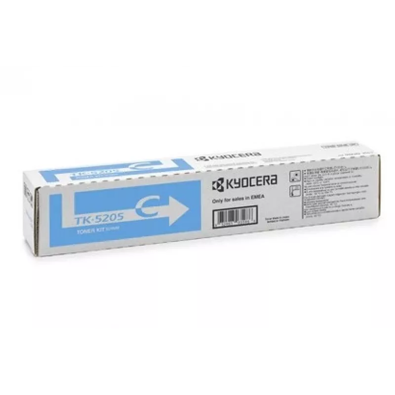 Tinteiro Kyocera TK-5205C Original ciano 2500 páginas