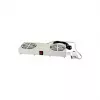 ALLNET ALL-S0002000 unidade de ventiladores de 19 polegadas para série SMB/SMC/SMA/SMH, cinzento-claro
