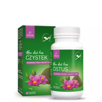 POKUSA RawDietLine Cistus - Suplemento para cães e gatos - 120 unid.