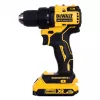 Berbequim aparafusador a bateria DCD708D2T, 18Volt amarelo/preto, 2x bateria Li-Ion 2,0 Ah, em caixa TSTAK
